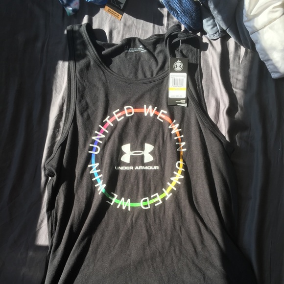 NWT UA Pride Tank Top - Picture 2 of 6